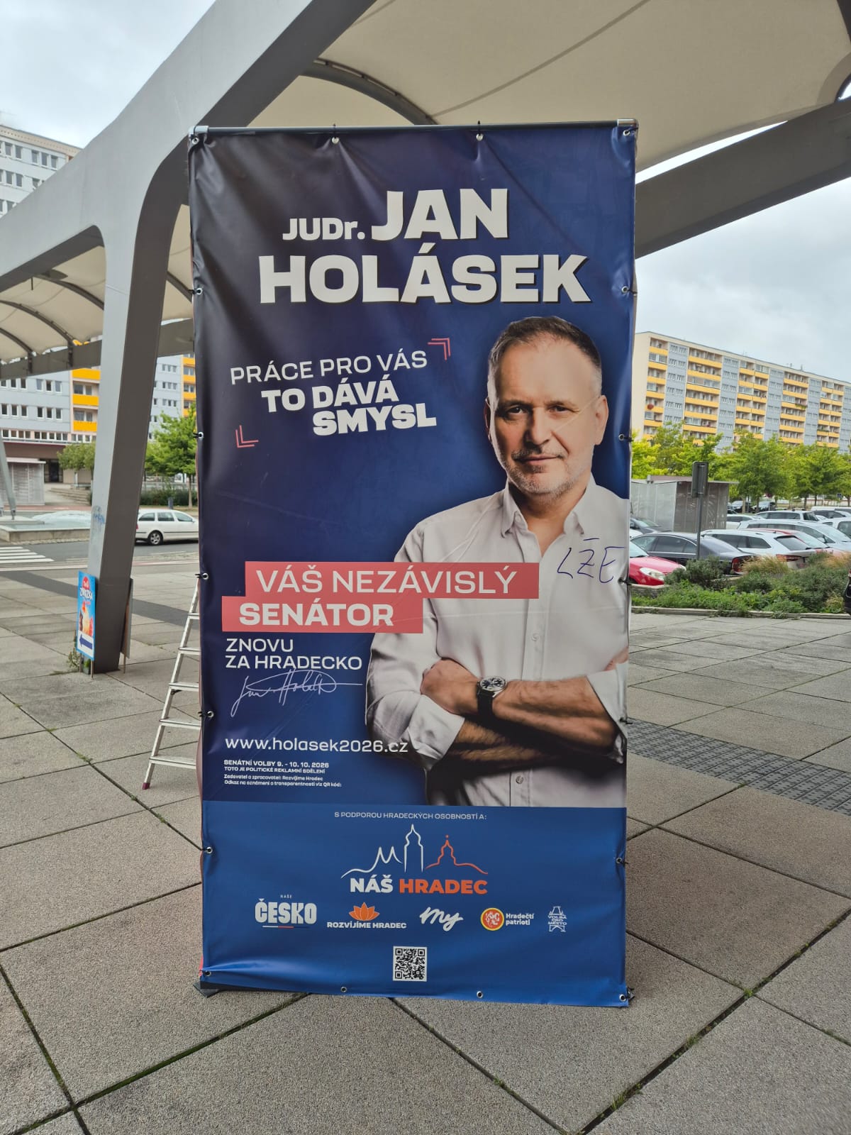Volební plocha Jana Holáska